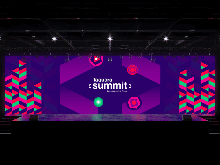 Taquara Summit: Branding para um evento que conecta ao futuro