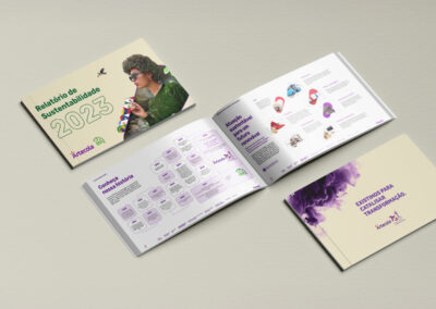 Artecola: O design por trás de um relatório de sustentabilidade inspirador
